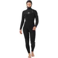 Womens Flashbomb 6/4mm Hooded Chest Zip Wetsuit